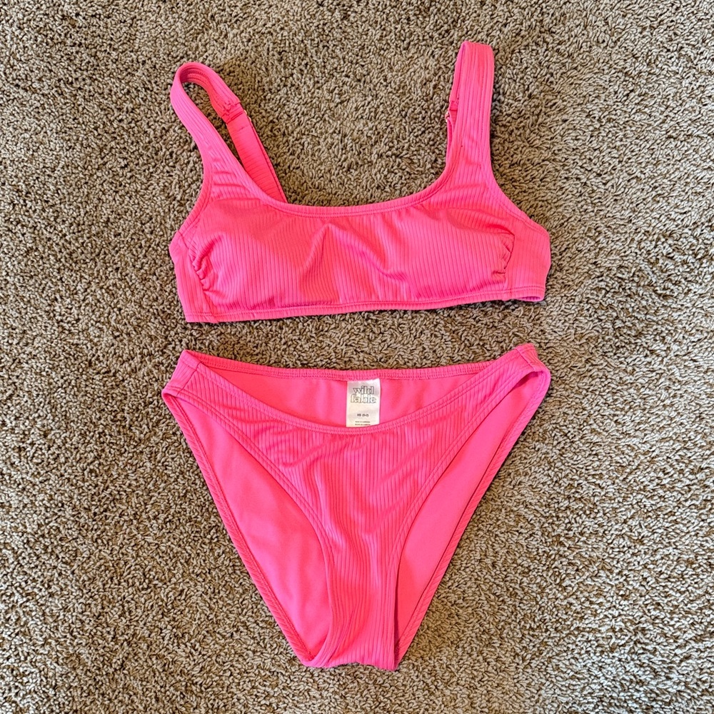 Wild Fable Pink Bikini Set